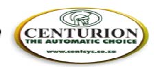 Centurion -The automatic choice